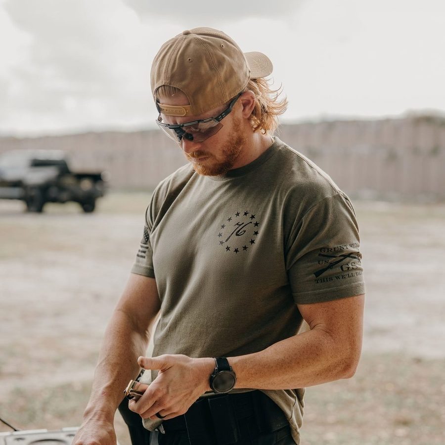 Minutemen T-Shirt - Military Green