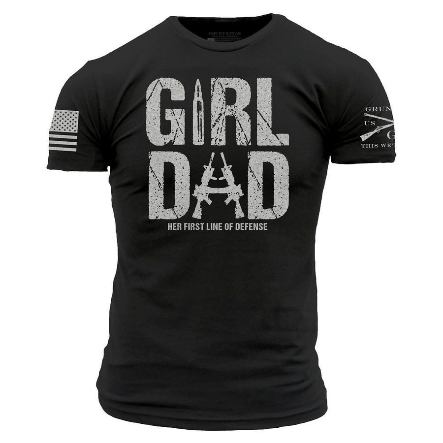 Girl Dad T-Shirt - Black