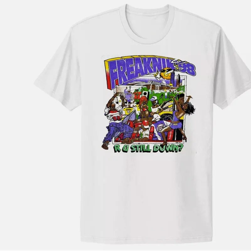98's Freaknik Atlanta 1998 R U Still Down - 100% Cotton T-Shirt Hoodie Sweatshirt | PrintMintTees.com