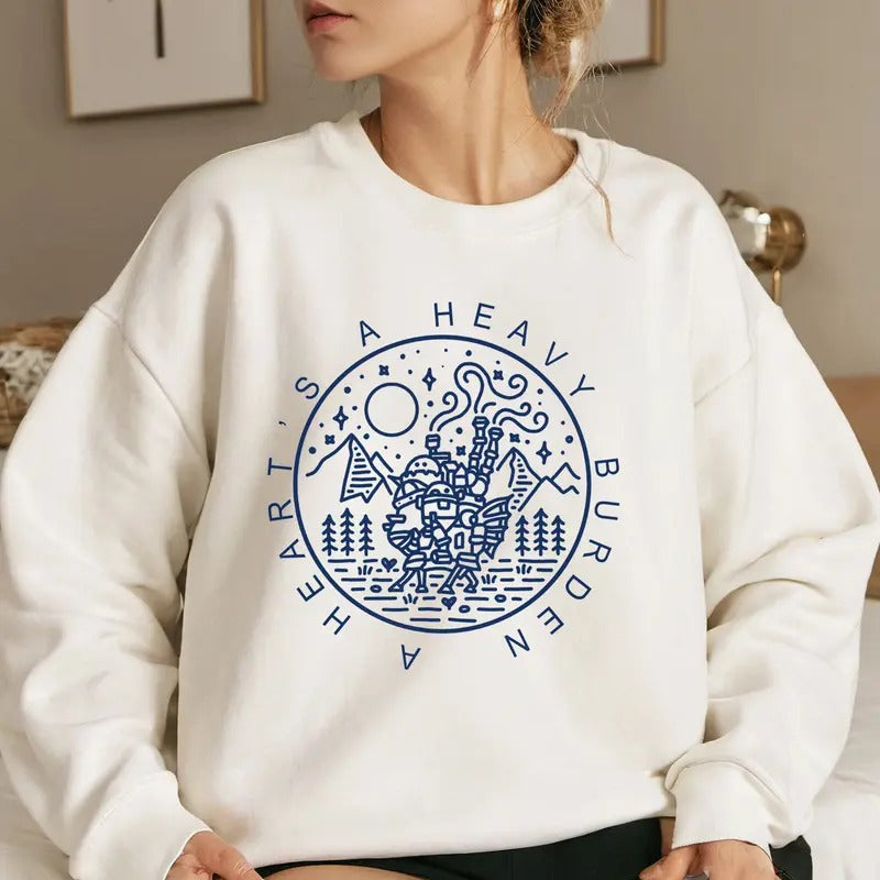 A Heart Is A Heavy Burden Characters Anime Lovers Shirt Crewneck Hoodie, Manga Shirt Sweatshirt | PrintMintTees.com
