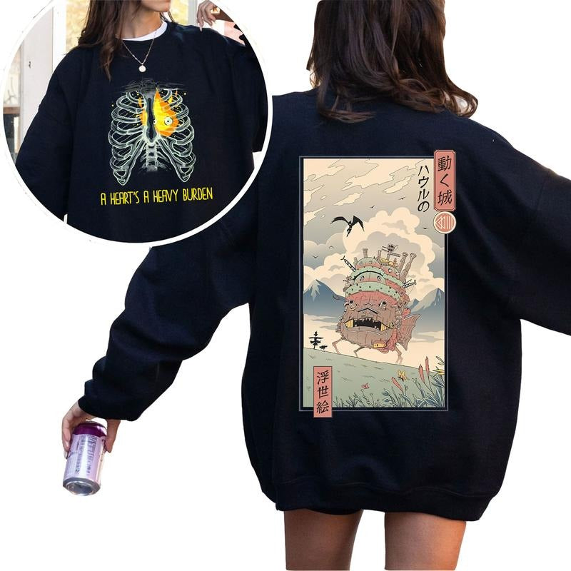 A Heart's A Heavy Burden HC Characters Anime Lovers Tshirt Crewneck Hoodie Sweatshirt | PrintMintTees.com