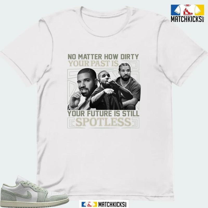 A J 1 LOW SE SEAFOAM SNEAKER MATCHING T-SHIRT (NO MATTER HOW DIRTY) Hoodie Sweatshirt | PrintMintTees.com