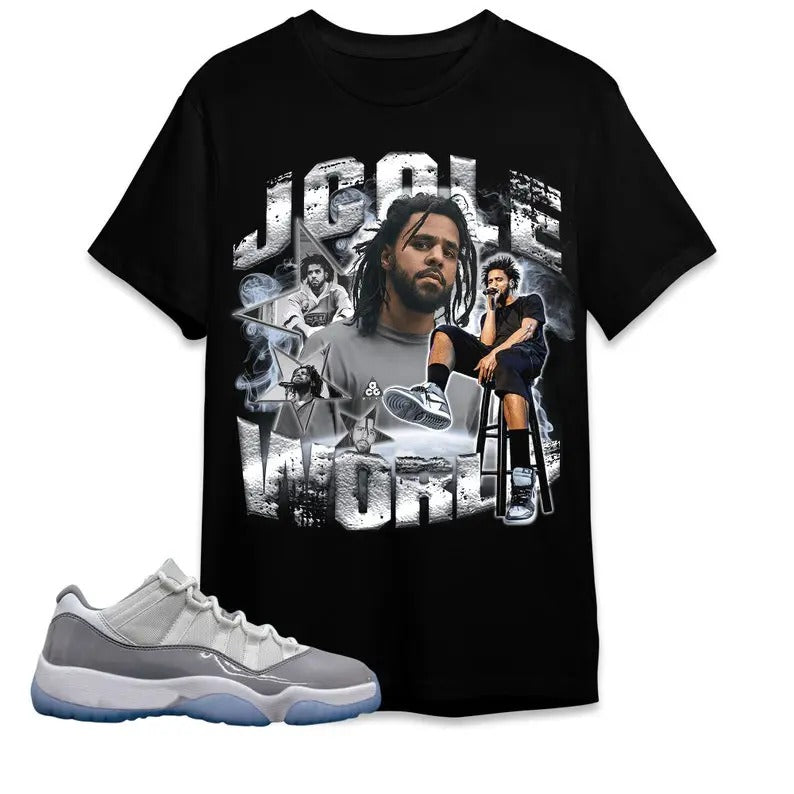A J 11 Low Cement Grey Unisex T-Shirt, Tee,   Jay Cole, Shirt To Match Sneaker Hoodie Sweatshirt | PrintMintTees.com