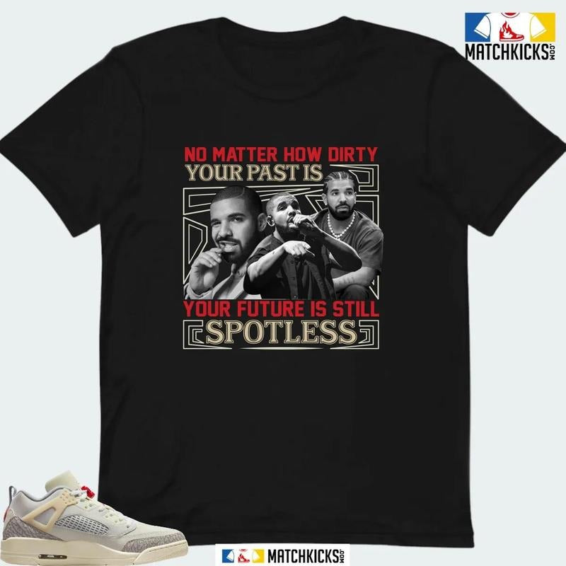A J SPIZIKE LOW SAIL COCONUT MILK SNEAKER MATCHING T-SHIRT (NO MATTER HOW DIRTY) Hoodie Sweatshirt | PrintMintTees.com