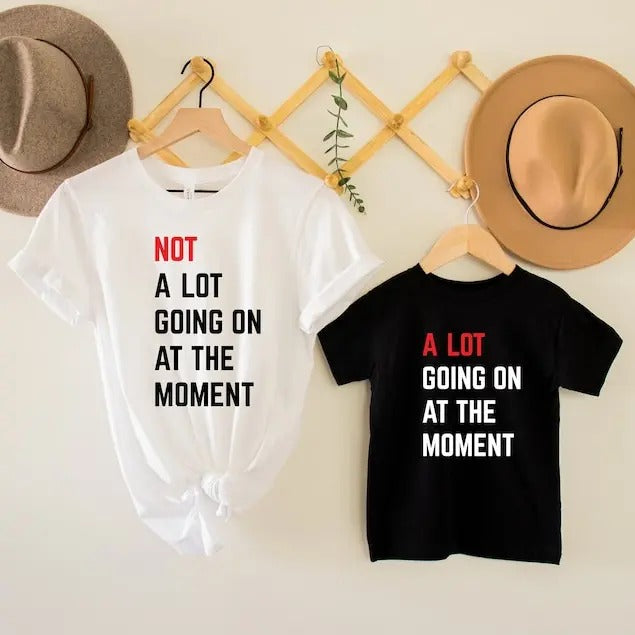 A Lot Going On At The Moment Tshirt, Concert Fan Shirt for Concert, Gift for Teacher, Teacher Shirt Cotton Menswear Top...