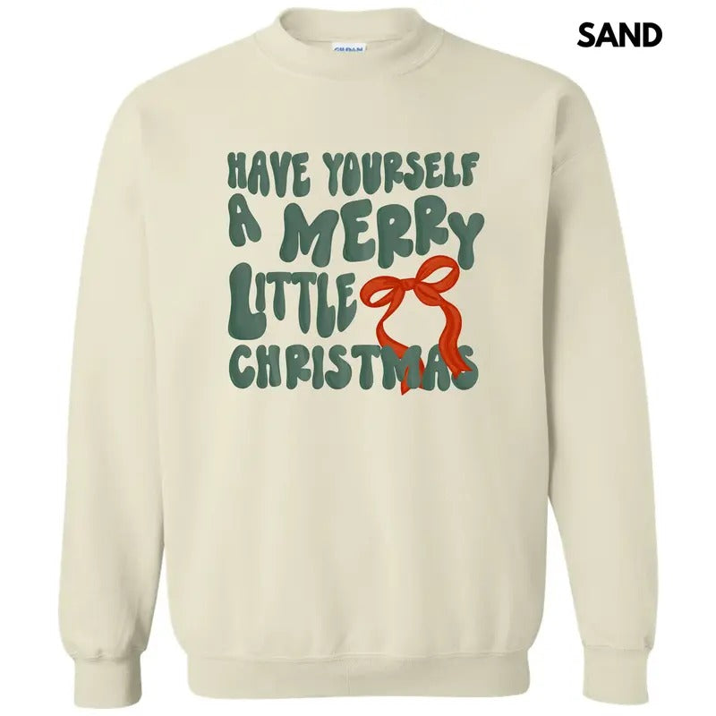 A Merry Little Christmas Sweatshirt 'NLB' Shirt Hoodie | PrintMintTees.com