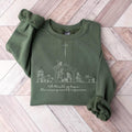 A Thrill Of Hope The Weary World Rejoices Sweatshirt, Christian Christmas Sweater, Nativity Scene, Jesus Lover Gift