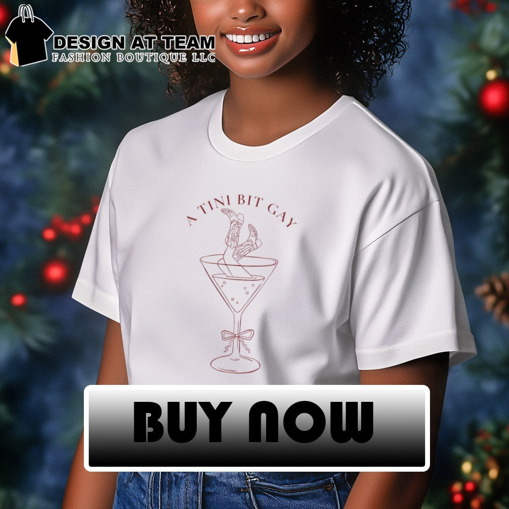 A Tini Bit Gay Lesbian Gay Cowgirl LGBT Pride Month 2026 shirt