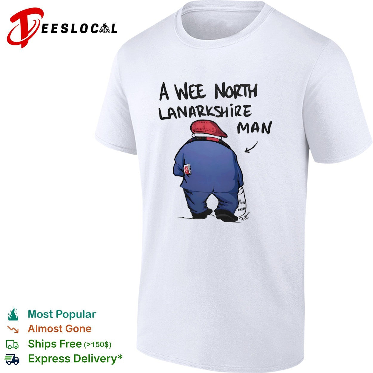 A Wee North Lanarkshire man Shirt