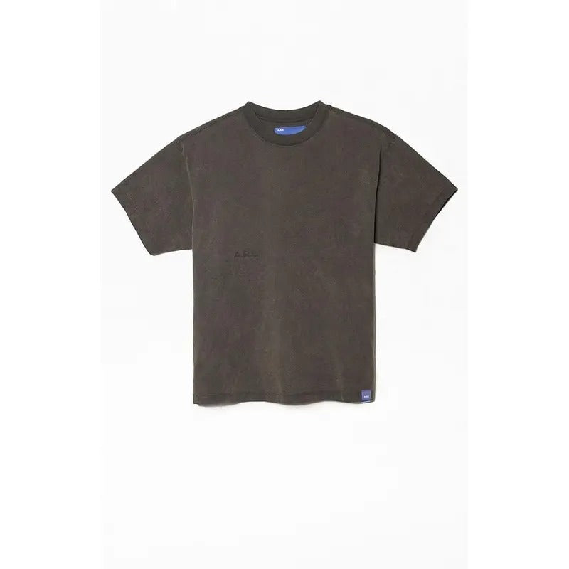 A.R.C. Men's Black Vintage Wash Heavyweight Oversized T-Shirt Hoodie, Sweatshirt | PrintMintTees.com