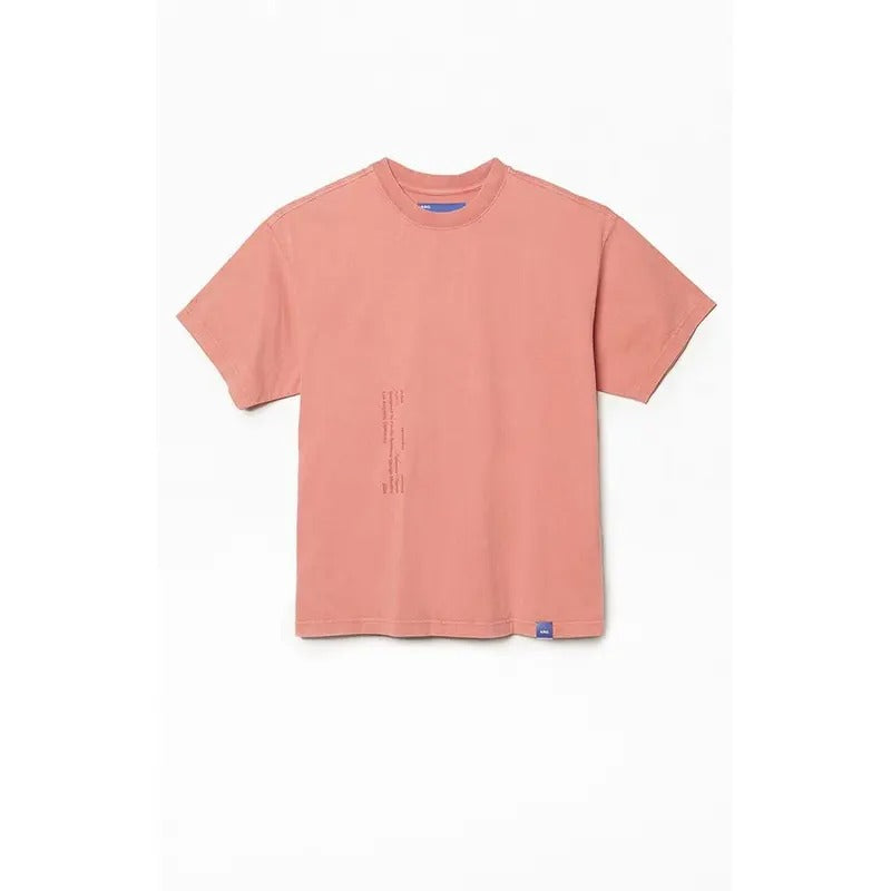 A.R.C. Men's Red Vintage Wash Heavyweight Cropped Boxy T-Shirt Hoodie Sweatshirt | PrintMintTees.com