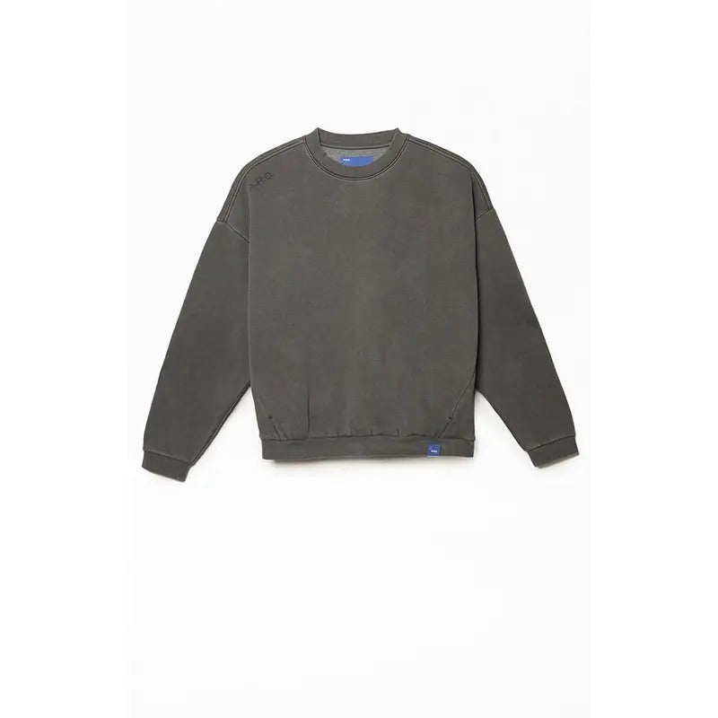 A.R.C. Men's Black Vintage Wash Heavyweight Fleece Crew Neck Sweatshirt T-Shirts, Hoodie | PrintMintTees.com