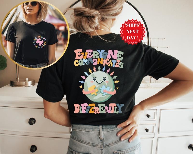 AAC SPED Teacher Inclusion Tshirt, Your Words Matter Shirt, Neurodiversity Bcba Slp OT Teachers Gift,Language Special...