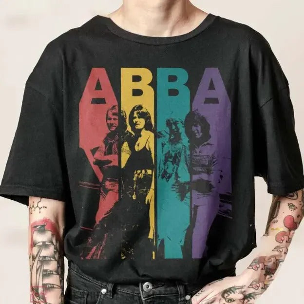 ABBA The Tour 1979 Crewneck Tshirt Hoodie Sweatshirt | PrintMintTees.com