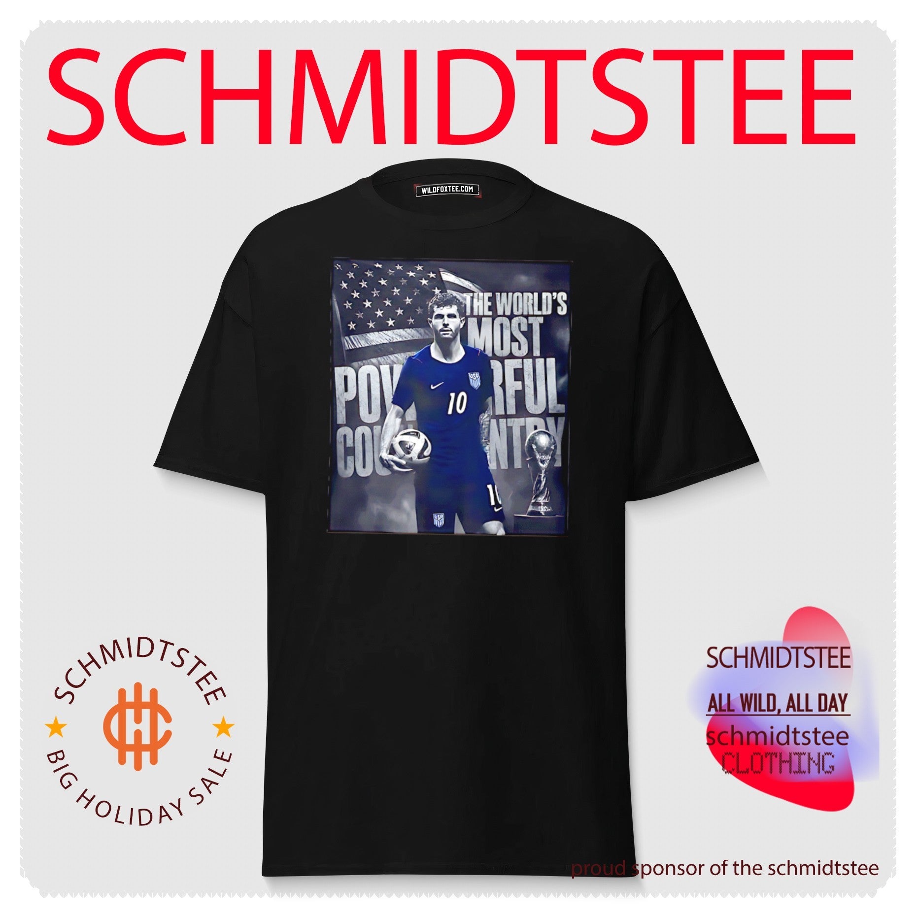 AC Milan Christian Pulisic Powerful Country World Cup 2026 shirt