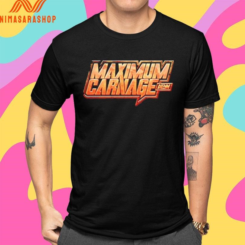 AEW Maximum Carnage 2026 Shirts