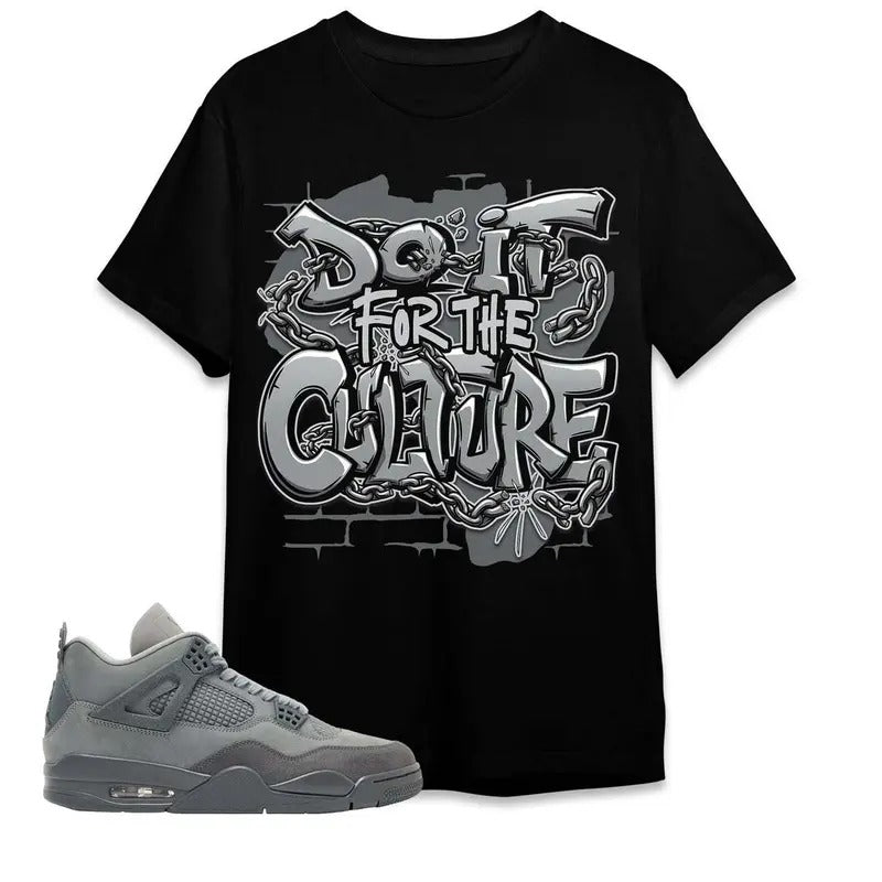 AJ 4 Pari Unisex T-Shirt, Do It For Culture, Shirt To Match Sneaker Hoodie Sweatshirt | PrintMintTees.com
