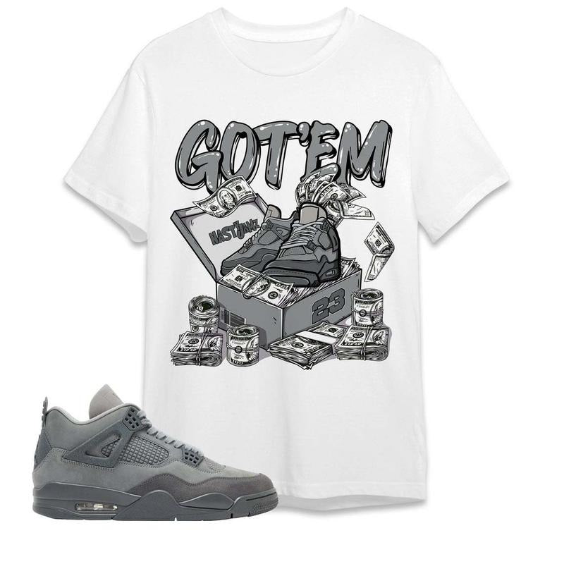 AJ 4 Pari Unisex T-Shirt, Dollar Sneaker Box, Shirt To Match Sneaker, Back To School Gift Hoodie Sweatshirt