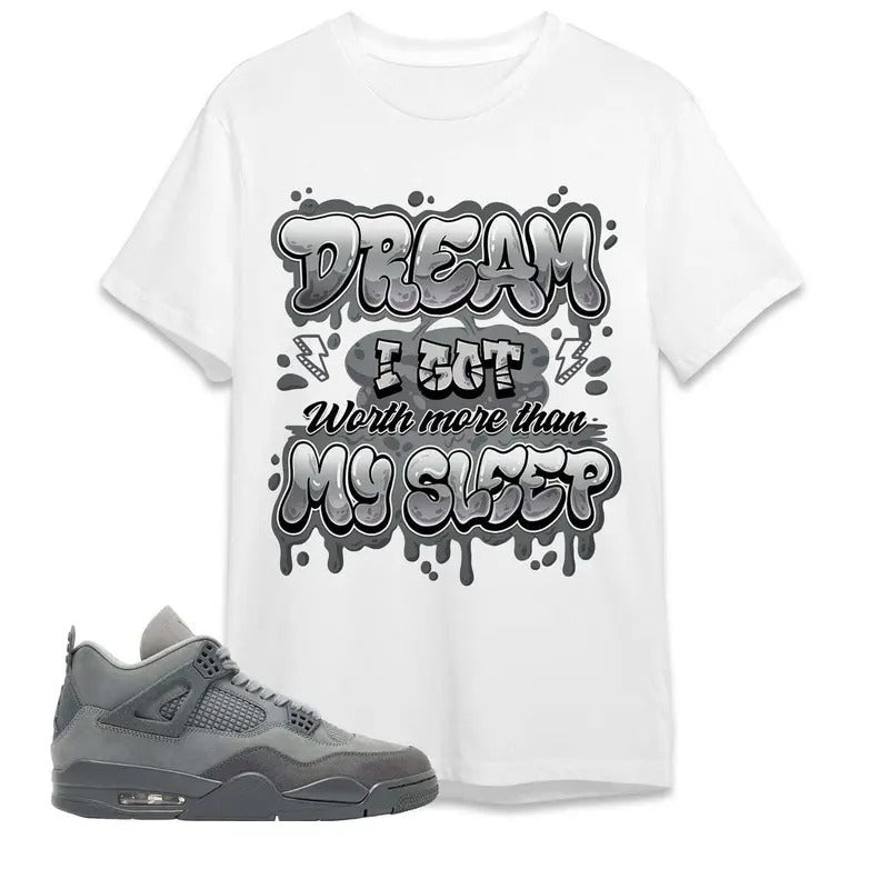 AJ 4 Pari Unisex T-Shirt, Dream Over Rest, Shirt To Match Sneaker, Back To School Gift Hoodie Sweatshirt | PrintMintTees.com