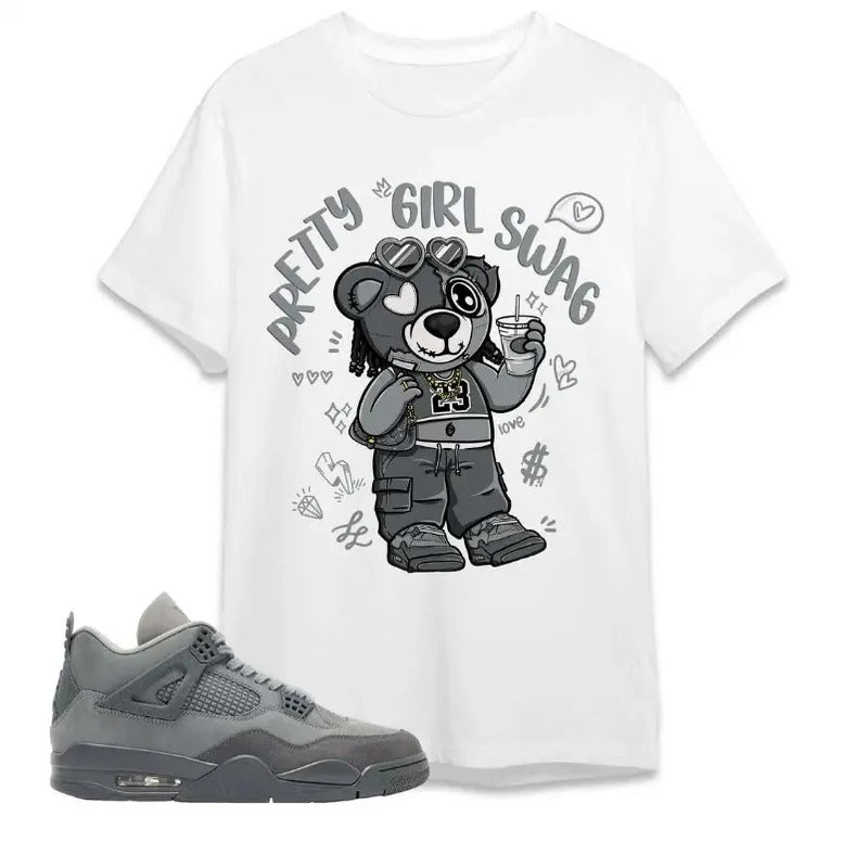 AJ 4 Pari Unisex T-Shirt, Pretty Girl Swag BER, Shirt To Match Sneaker Hoodie Sweatshirt | PrintMintTees.com