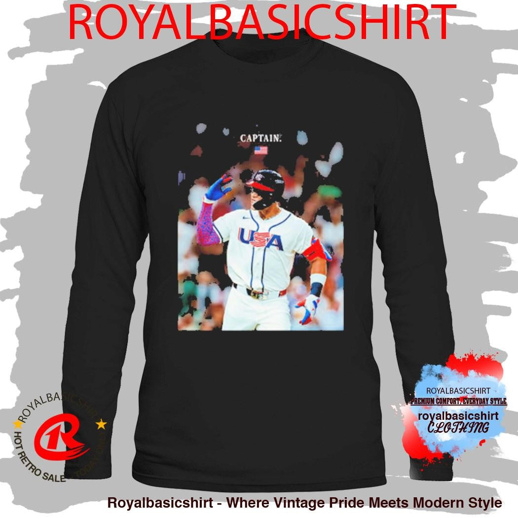 Aaron Judge Captain USA Team Night Of 2026 World Baseball Classic Shirt