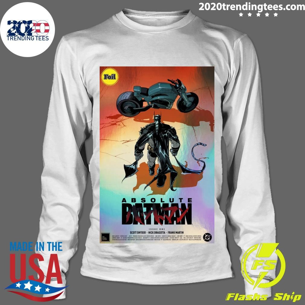 Absolute Batman 1 Akira Foil Tenth 10th Print Javier Fernandez Variant Shirt
