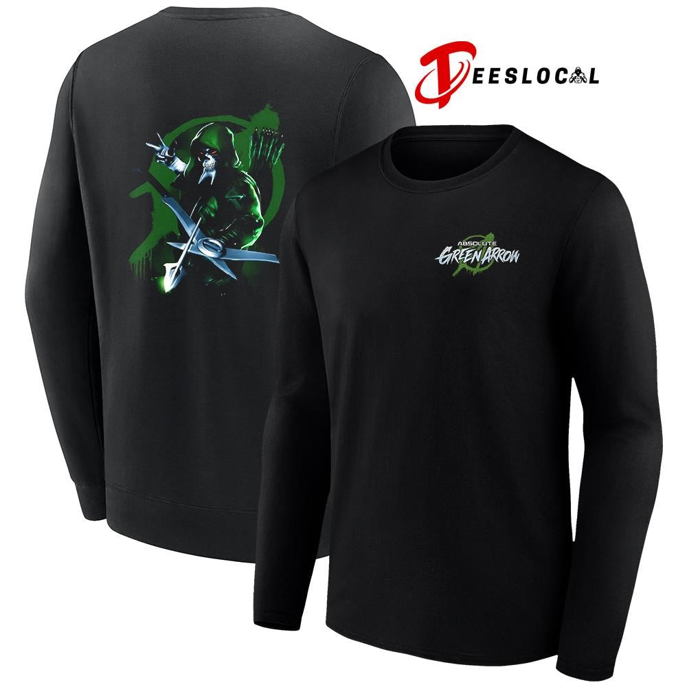 Absolute Green Arrow graphic shirt