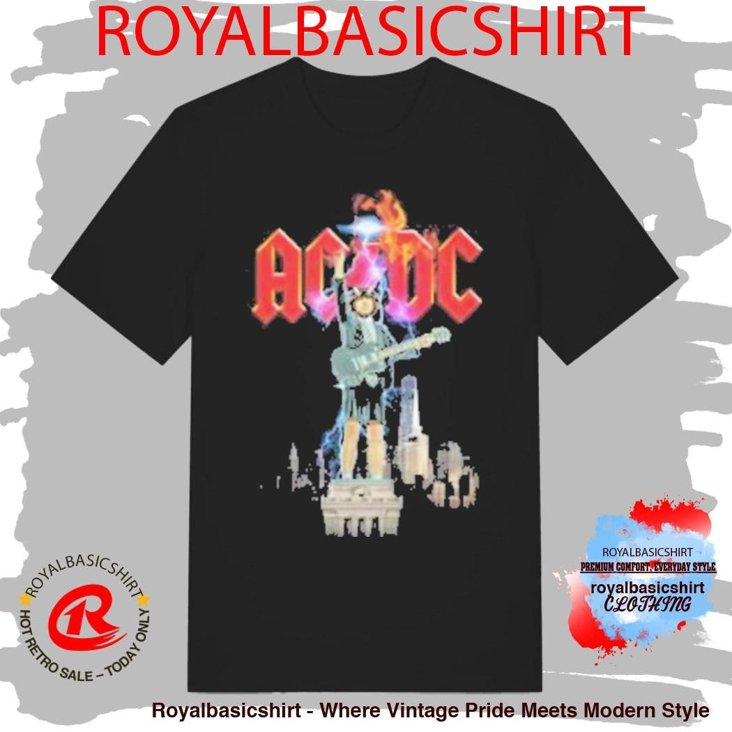 Acdc Angus Lady Liberty T-Shirt
