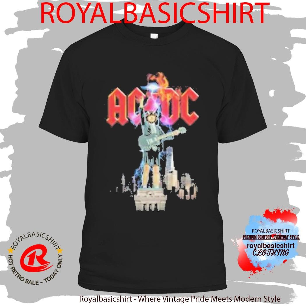 Acdc Angus Lady Liberty T-Shirt