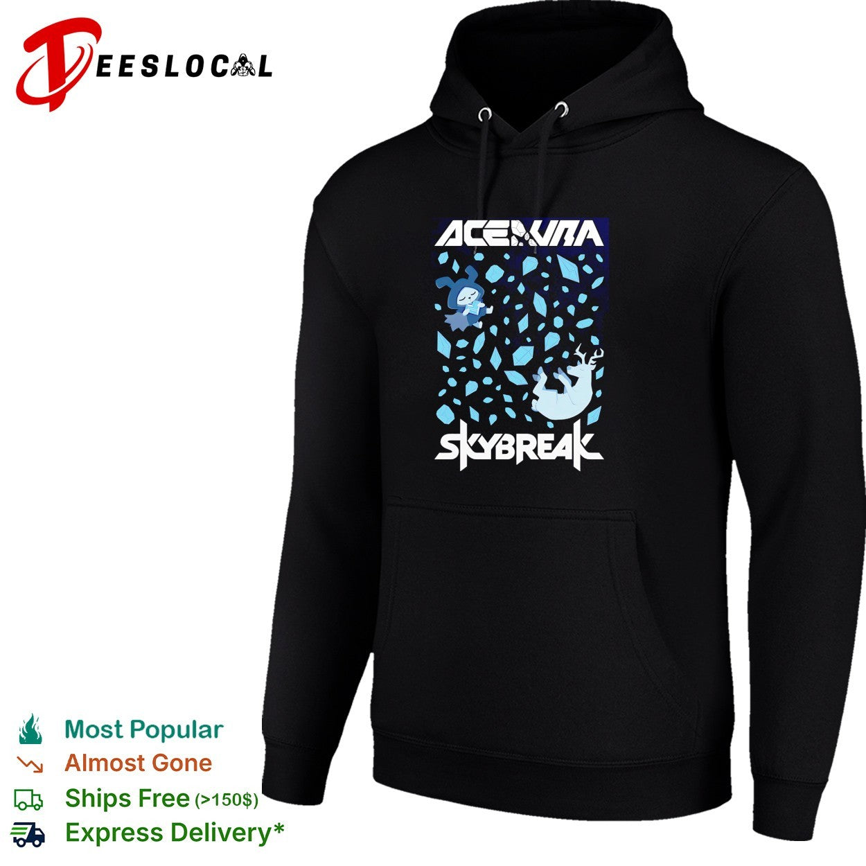 Ace Aura Skybreak EDM music artistic shirt