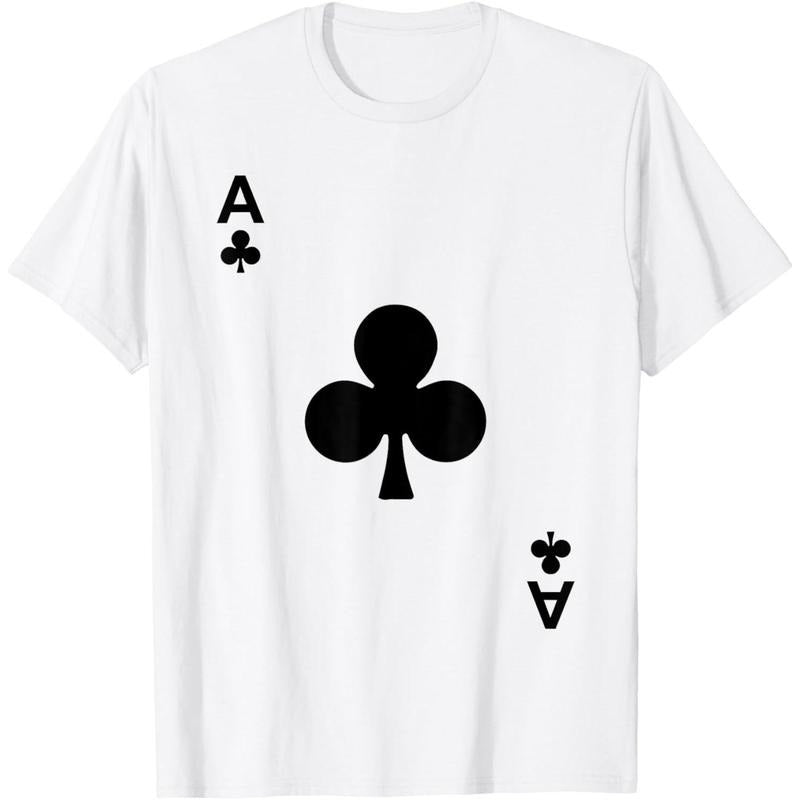 Ace of Clubs Tshirt Blackjack Cards Poker 21 A Tee shirt T-Shirt made in usa Hoodie Sweatshirt | PrintMintTees.com