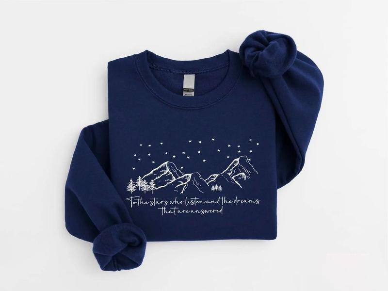 Acotar Night Court SJM City Starlight Shirt ACOTAR Acotar Mountain Shirt Velaris T-Shirts, Hoodie, Sweatshirt