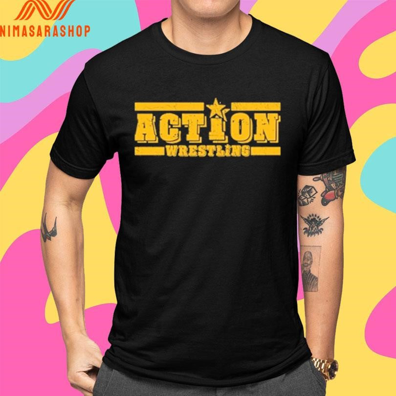 Action Wrestling Classic Shirts