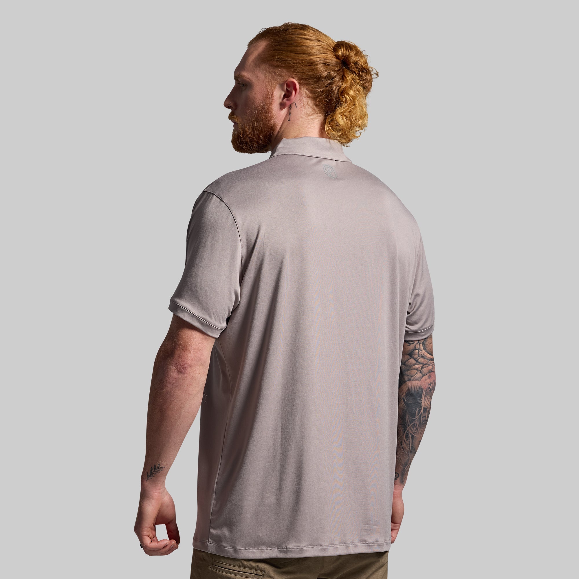 Athleisure Polo (Stone)