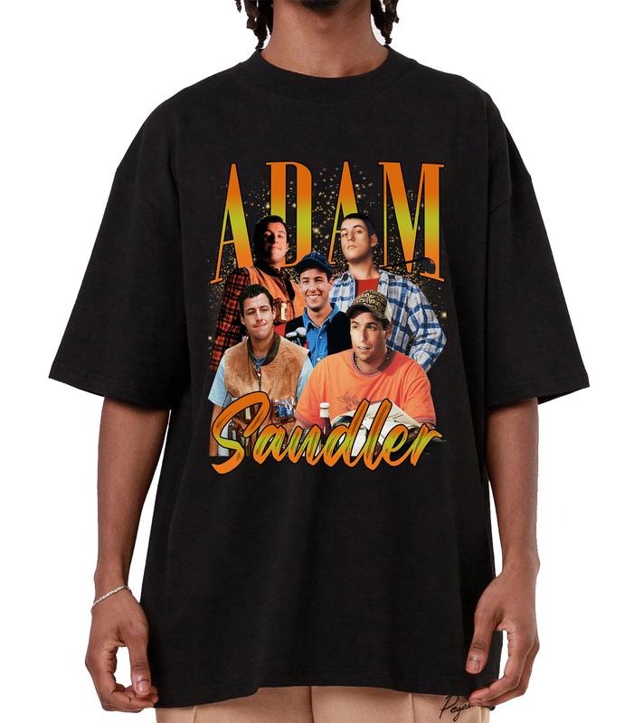 Adam Sandler Graphic T-shirt, Retro 90's Adam Sandler Fans Homage T-shirt, Gift For Women and Men Hoodie Sweatshirt