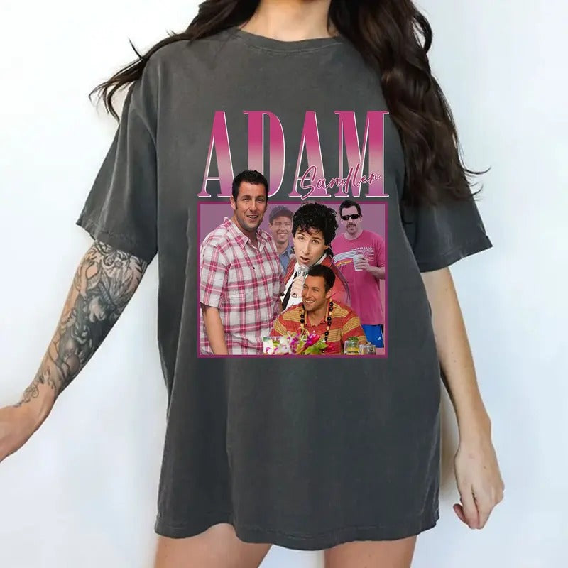 Adam Sandler Shirt Vintage Adam Sandler Movie Vintage 90s Classic Vintage Shirt Fan Trending Fan Short Sleeve Shirt Anniversary T-Shirts, Hoodie, Sweatshirt