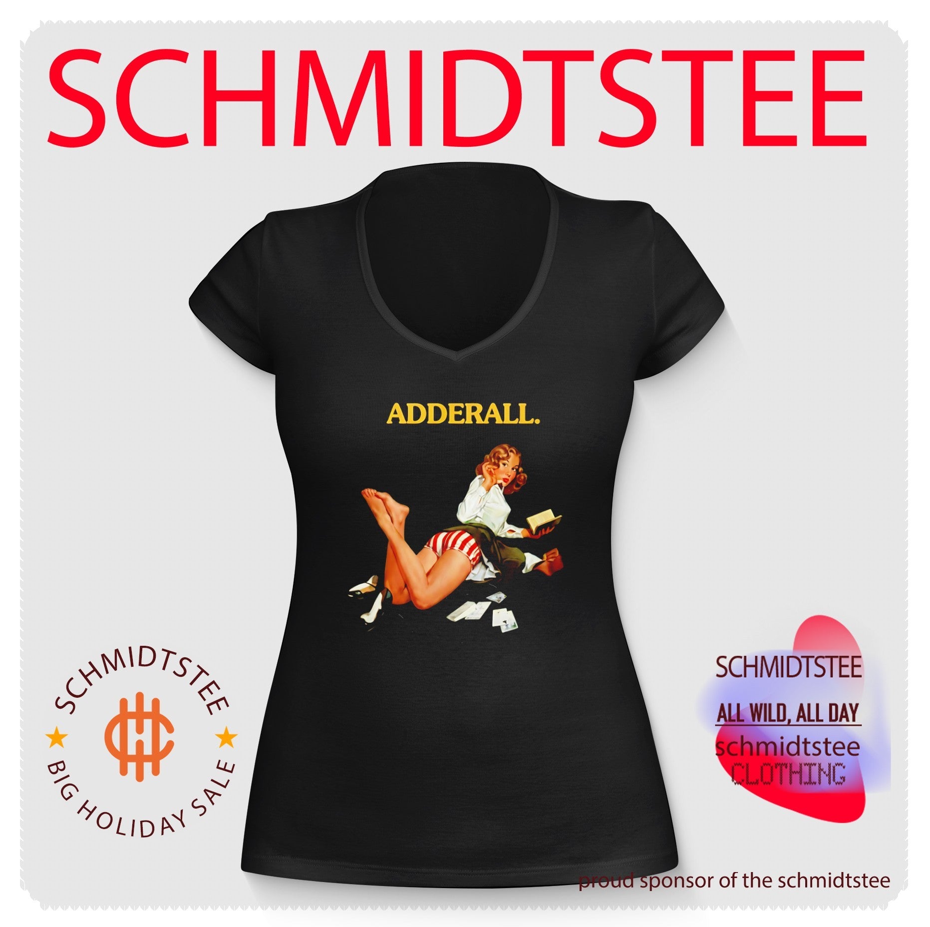 Adderall sexy girl vintage 90s shirt