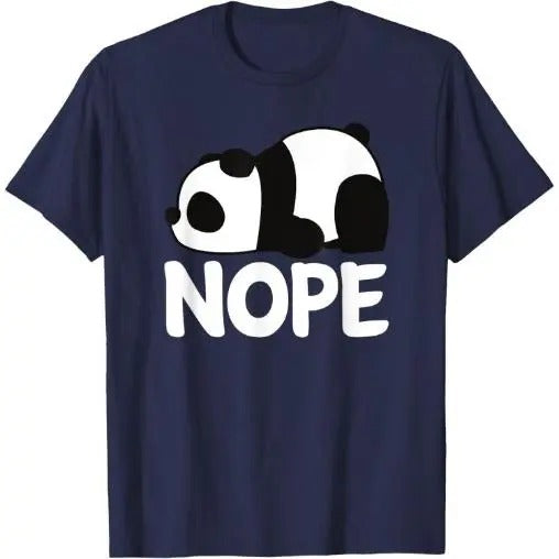 Adorable Animal Tired Sleeping Nope Cute Panda Bear Graphic T-Shirt Hoodie Sweatshirt | PrintMintTees.com