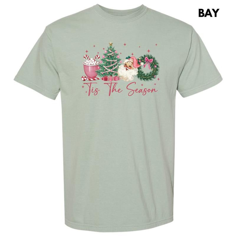 Adorable Christmas Tis The Season Comfort Colors T-Shirt 'NLB' Hoodie, Sweatshirt | PrintMintTees.com