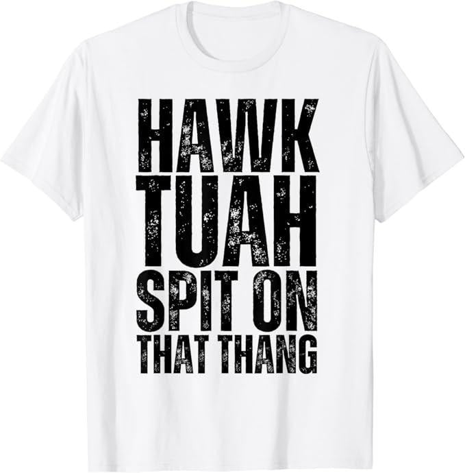 Adult Humor Shirts, 4th of July Patriotic USA Hawk Tuah Spit on that Thing T-Shirt Cotton Casual Classic Hoodie Sweatshirt