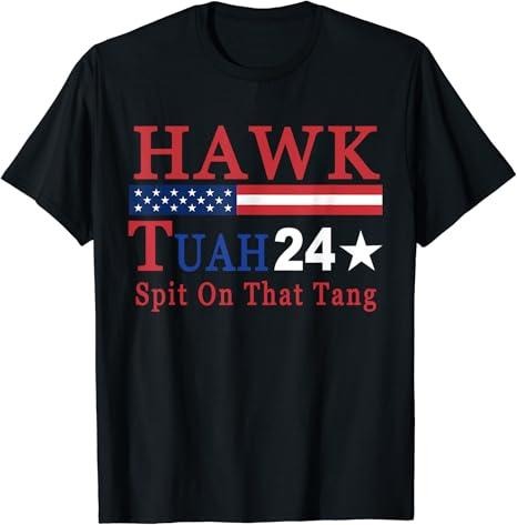 Adult Humor Shirts, Funny Hawk Tuah 24 Spit On That Thang Quote Girls T-Shirt Top Casual Comfort Hoodie Sweatshirt