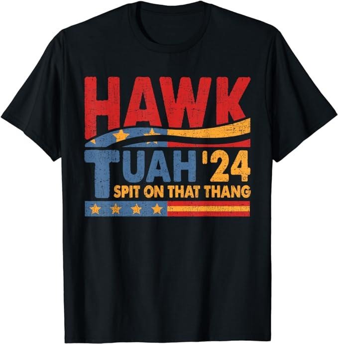 Adult Humor Shirts, Hawk Tuah 24 Spit on that Thang T-Shirt Classic Unisex Casual Cotton Hoodie Sweatshirt
