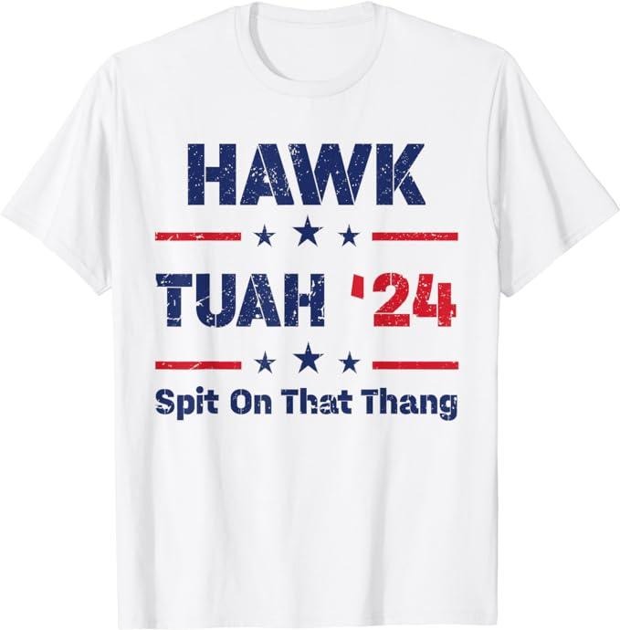 Adult Humor Shirts, Hawk Tush Spit on that Thing T-Shirt, Classic Fit Casual Cotton Hoodie, Sweatshirt | PrintMintTees.com