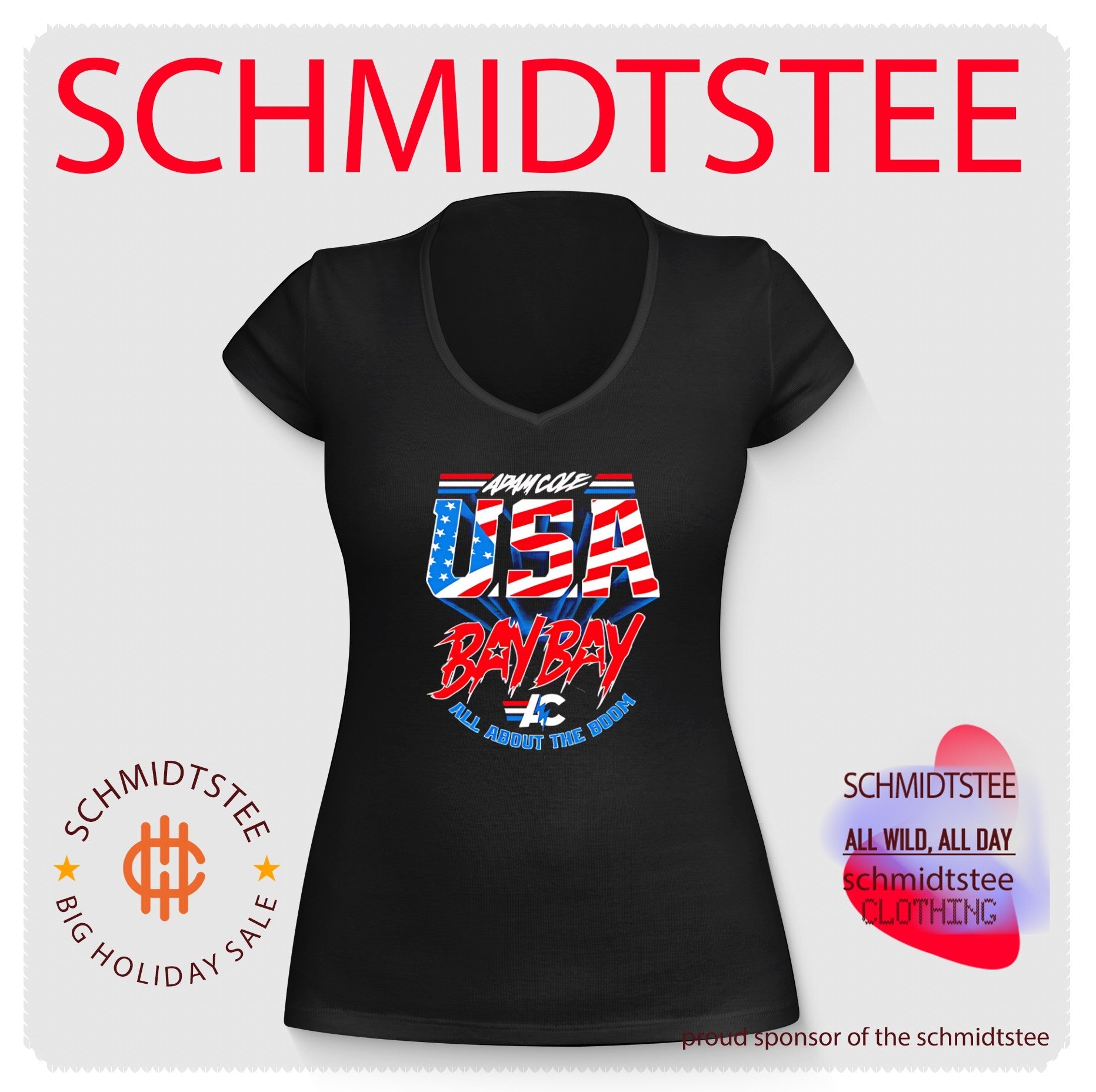 Advance USA Bay Bay all about the boom shirt