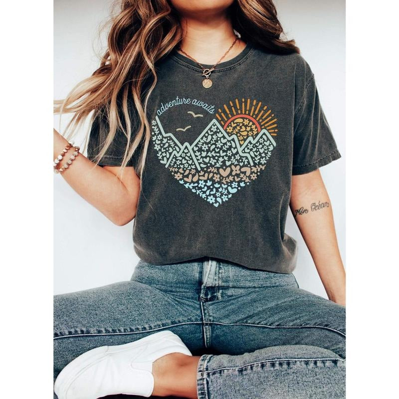 Adventure Awaits T-Shirtstyle{n002}2 Shirt Hoodie Sweatshirt | PrintMintTees.com
