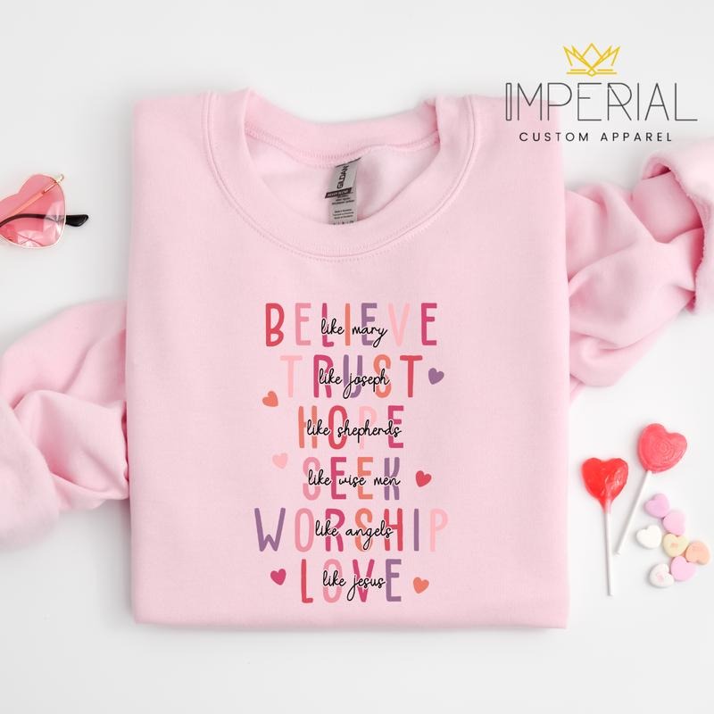 Affirmations Valentines Sweatshirt, Valentines Day Coffee Sweatshirt, Valentines Day Coffee Lovers Sweatshirt, VDay...