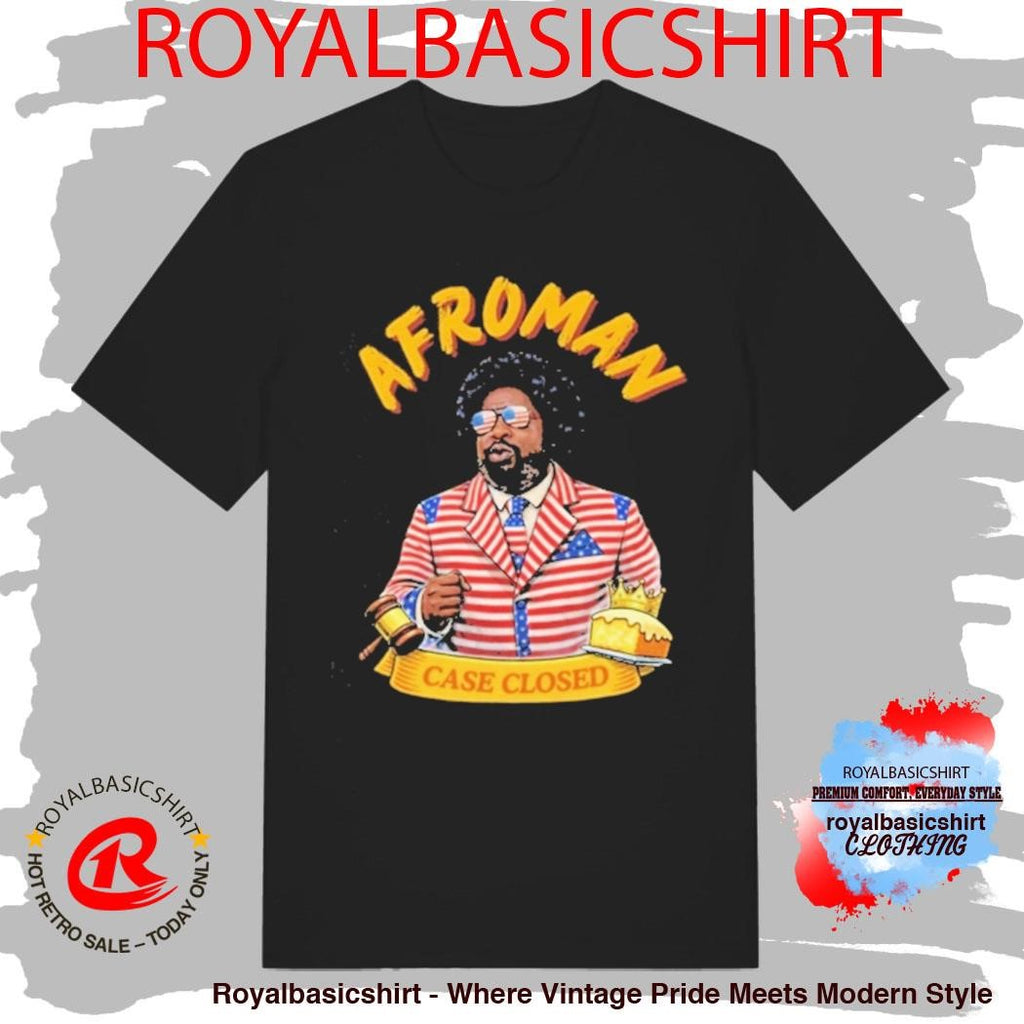 Afroman Case Closed Lemon Pound Cake Free Speech Shirt