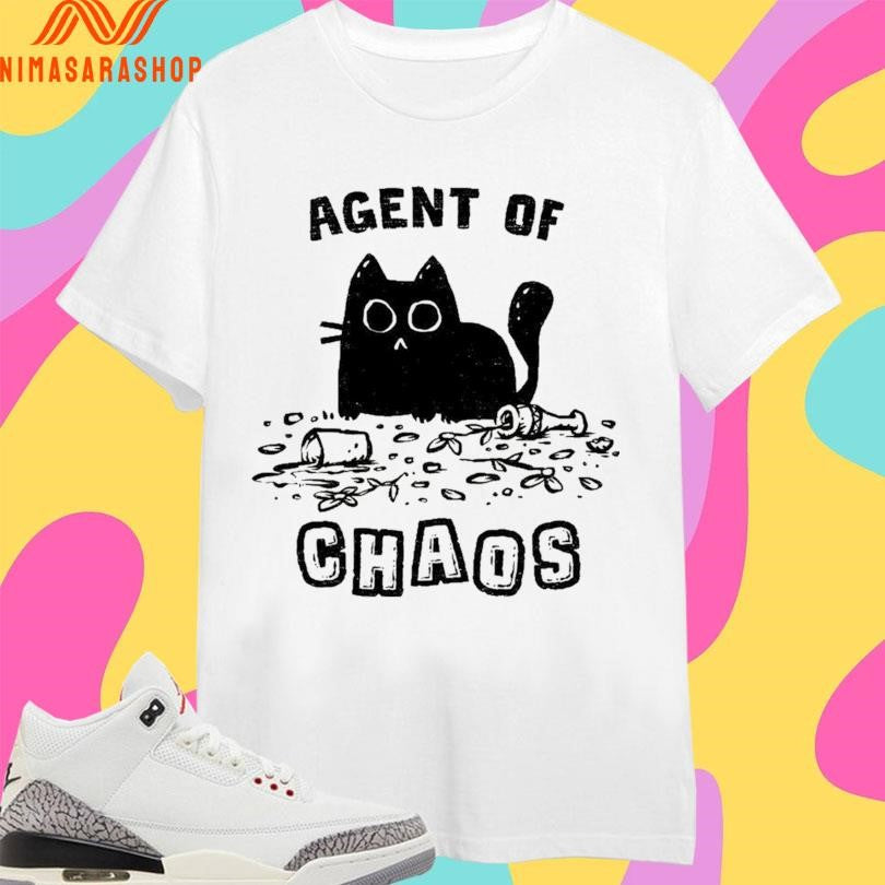 Agent Of Chaos Cat Shirts