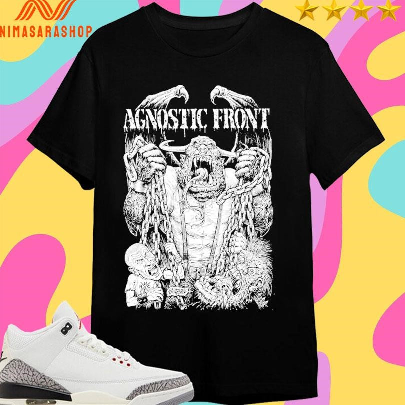 Agnostic Front Sawblade Logo Shirts