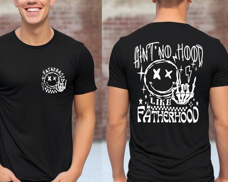 Ain't No Hood Like Fatherhood Shirt Funny Dad Shirt Dad Birthday Gift Fathers Day Giftgift For Husbandcool Dad Shirtrock...
